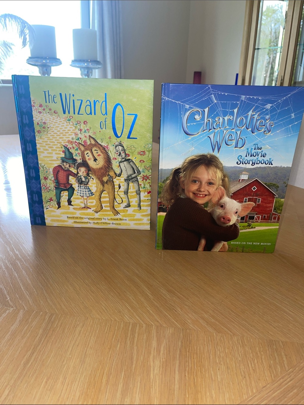 The Wizard of Oz & Charlotte's Web Movie Storybook - hardcover